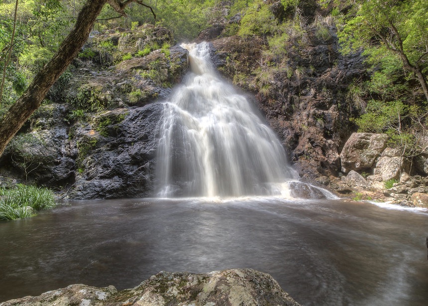 Top of Gheerulla Falls