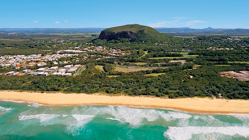 Mt Ninderry and Mt Coolum