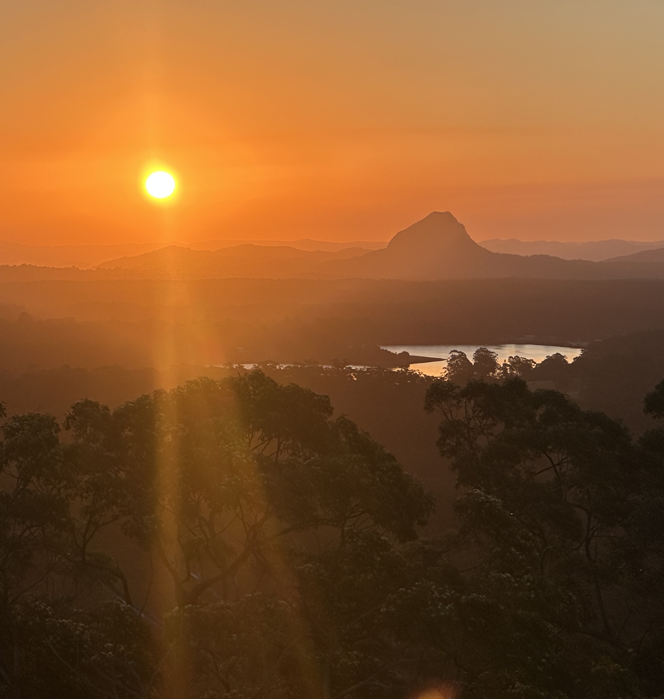 Sunset Abseil - Mt Tinbeerwah